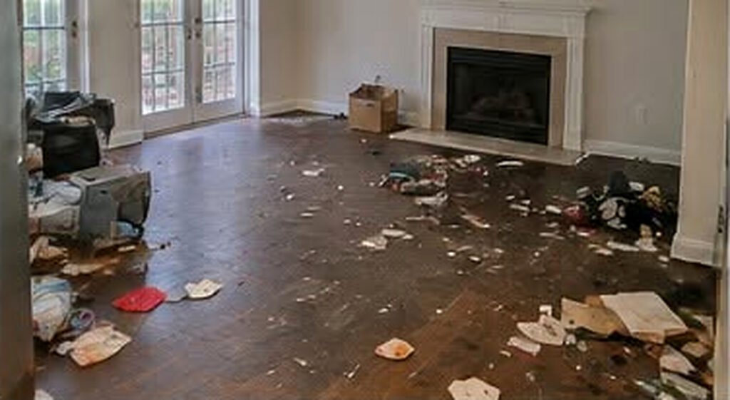 Before — Move-out clean